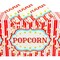 Popcorn Tablecloths for Movie Night, Carnival Party Supplies (54 x 108 In, 3 Pack)